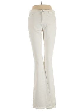 Ag Adriano Goldschmied Women's Flare Jeans in Off-White